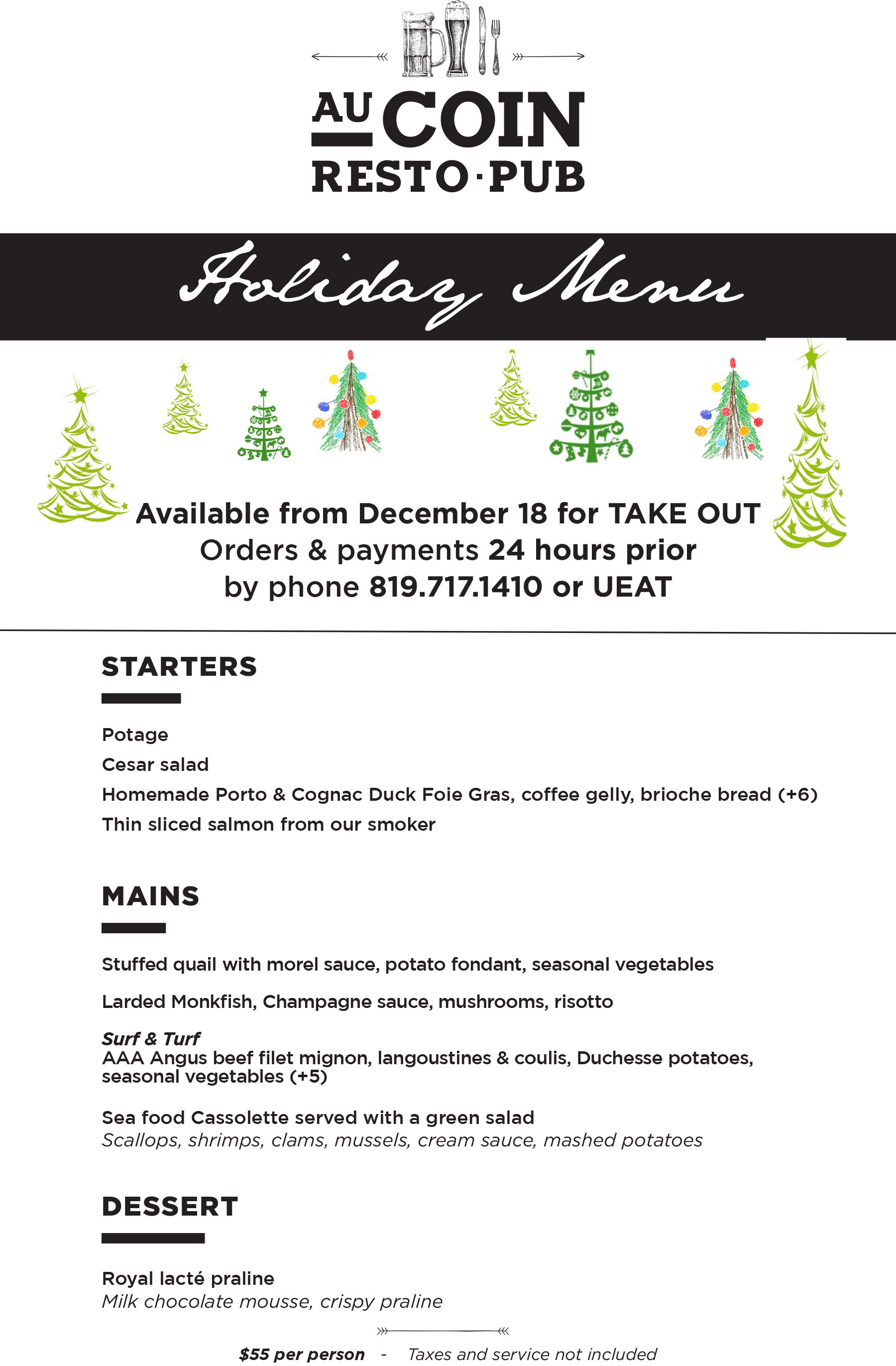 Restaurant Du Coin Bining Menu De Cette Semaine
