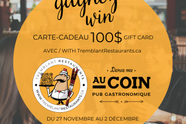 Concours de novembre – Au Coin